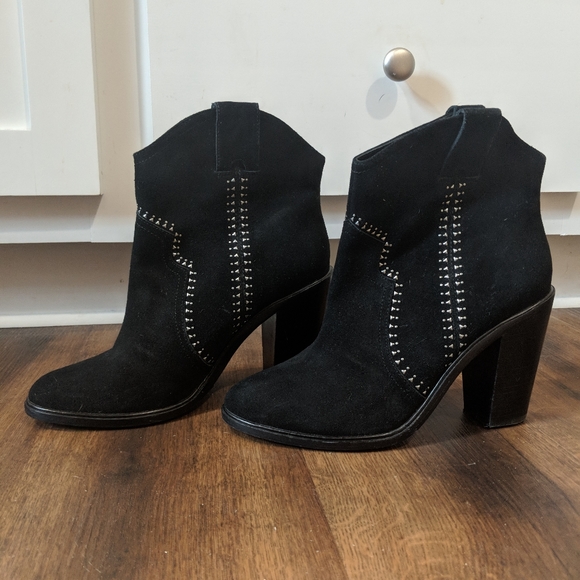 Joie Suede Studded Dalton Booties - Picture 3 of 4
